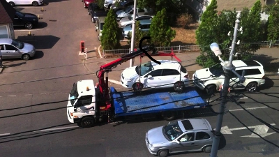 Фото эвакуатора с манипулятором