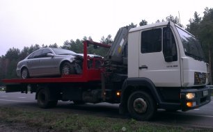 Фото эвакуации легкового авто